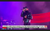 alghero gabry ponte chiude il 31 la tre giorni in musica del cap d any