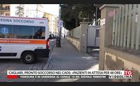 cagliari pronto soccorso nel caos pazienti in attesa per 48 ore