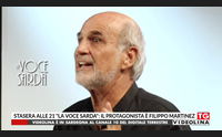 stasera alle 21 la voce sarda il protagonista filippo martinez