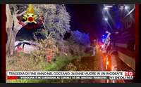 tragedia di fine anno nel goceano 36 enne muore in un incidente