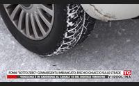 fonni sotto zero gennargentu imbiancato rischio ghiaccio sulle strade