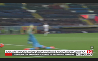 cagliari travolto 3 0 dal genoa a marassi e agganciato in classifica