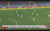 cagliari con il genoa niente rimonta e sabato arriva la juventus