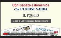 domani e domenica il foglio in edicola con l unione sarda a 1 euro