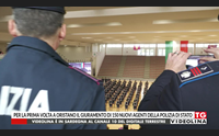 per la prima volta a oristano il giuramento di 150 nuovi agenti della polizia di stato