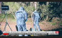 carbonia accoltellato e bruciato giallo sulla morte di un uomo di 53 anni