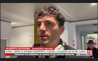 elmas l arrivo di dossena in aeroporto cagliari la squadra che ho nel cuore