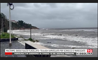 maltempo basso sulcis flagellato teulada sorvegliata per scirocco e mareggiate