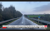 vallermosa a gennaio i lavori sulla strettoia della ss 293 basta attese