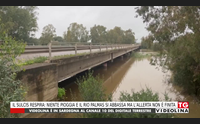 il sulcis respira niente pioggia e il rio palmas si abbassa ma l allerta non finita