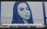 selargius nel ricordo di najibe zaher un murale nella sua scuola