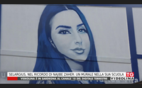 selargius nel ricordo di najibe zaher un murale nella sua scuola