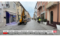 olbia decoro urbano e universit aprono i cantieri in corso umberto