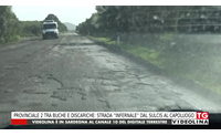 provinciale 2 tra buche e discariche strada infernale dal sulcis al capoluogo