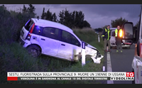 sestu fuoristrada sulla provinciale 9 muore un 19enne di ussana