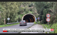 siapiccia lavori agli impianti di illuminazione chiude la galleria del grighine