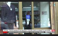 sassari tentata rapina in un negozio titolare ferita in manette un 62enne