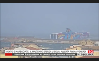 vento e mareggiate il maltempo sferza l isola allerta fino a venerd