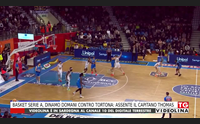 basket serie a dinamo domani contro tortona assente il capitano thomas