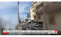 meteo allerta declassata a gialla dopo i disagi paura nel sassarese