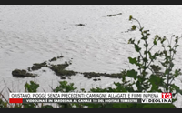 oristano piogge senza precedenti campagne allagate e fiumi in piena