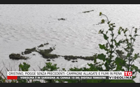 oristano piogge senza precedenti campagne allagate e fiumi in piena