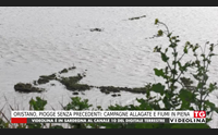 oristano piogge senza precedenti campagne allagate e fiumi in piena