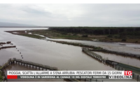 pioggia scatta l allarme a s ena arrubia pescatori fermi da 15 giorni