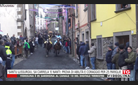 santu lussurgiu sa carrela e nanti prova di abilit e coraggio per 25 pariglie