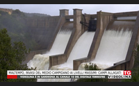 maltempo invasi del medio campidano ai livelli massimi campi allagati