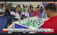 calcio balilla quinto posto al mondiale per il team sardo paralimpico