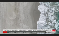 porto pino le mareggiate ridisegnano la spiaggia tra erosione e tutela ambientale