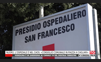 nuoro l ospedale nel caos consiglio comunale in piazza a cagliari