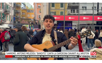 sanremo antonio meleddu bandito canta la sardegna davanti all ariston