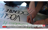 sassari all accademia studenti in assemblea senza orari per la didattica