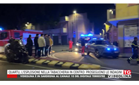 quartu l esplosione nella tabaccheria in centro proseguono le indagini