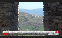 burgos conclusi i lavori di messa in sicurezza del castello e della torre