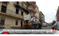 nuoro paura dopo il rogo nella palazzina quella casa una discarica