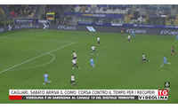 cagliari sabato arriva il como corsa contro il tempo per i recuperi