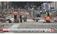 cagliari cantiere della metro in viale diaz entro un paio di mesi la fine dei lavori