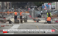 cagliari cantiere della metro in viale diaz entro un paio di mesi la fine dei lavori
