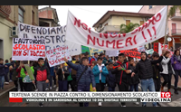 tertenia scende in piazza contro il dimensionamento scolastico