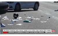 incidenti mortali nell isola sono 14 le croci dall inizio dell anno