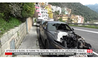 attentato a nuoro in fiamme tre auto del titolare di un laboratorio analisi