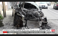 attentato a nuoro in fiamme tre auto del titolare di un laboratorio analisi