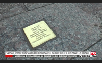sassari pietre d inciampo per ricordare il giudice col e il colonnello biddau