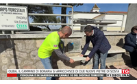 olbia il cammino di bonaria si arricchisce di due nuove pietre di sosta