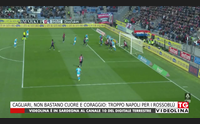 cagliari non bastano cuore e coraggio troppo napoli per i rossobl