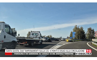 santa giusta due tamponamenti sulla 131 5 feriti e disagi alla circolazione