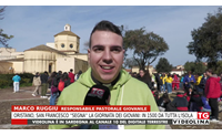 oristano san francesco segna la giornata dei giovani in 1500 da tutta l isola